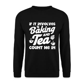 Boulangerie Boulangerie Boulanger Boulanger - Sweat-shirt Unisexe - noir - Devant - Alina (178cm) & Michal (187cm)