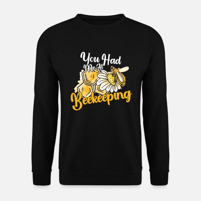 Beekeeping Beekeepers Bees Honey Beekeepers - Unisex Sweatshirt - black