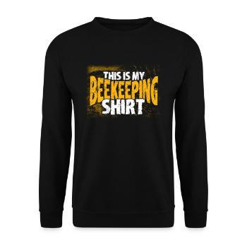 Apiculture Apiculteurs Abeilles Apiculteurs - Sweat-shirt Unisexe - noir - Devant - Alina (178cm) & Michal (187cm)