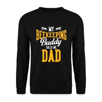 Apiculture Apiculteurs Abeilles Apiculteurs - Sweat-shirt Unisexe - noir - Devant - Alina (178cm) & Michal (187cm)