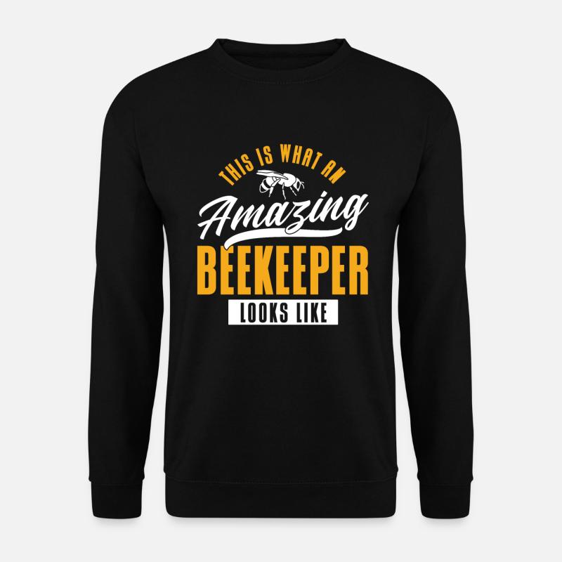 Imkerei Bienenzüchter Biene Honig Imker - Unisex Pullover - Schwarz