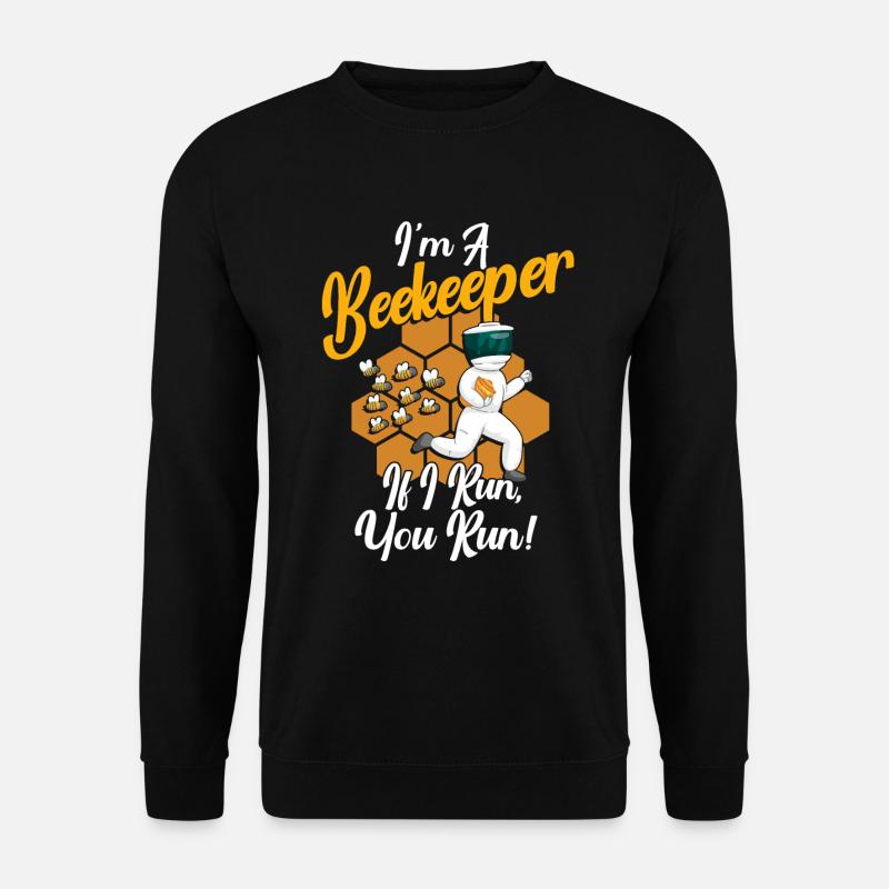 Beekeeping Beekeepers Bees Honey Beekeepers - Unisex Sweatshirt - black