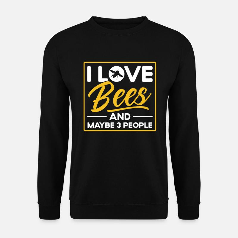 Beekeeping Beekeepers Bees Honey Beekeepers - Unisex Sweatshirt - black