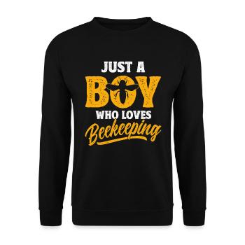 Apiculture Apiculteurs Abeilles Apiculteurs - Sweat-shirt Unisexe - noir - Devant - Alina (178cm) & Michal (187cm)