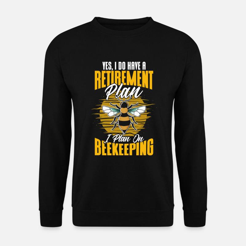 Beekeeping Beekeepers Bees Honey Beekeepers - Unisex Sweatshirt - black