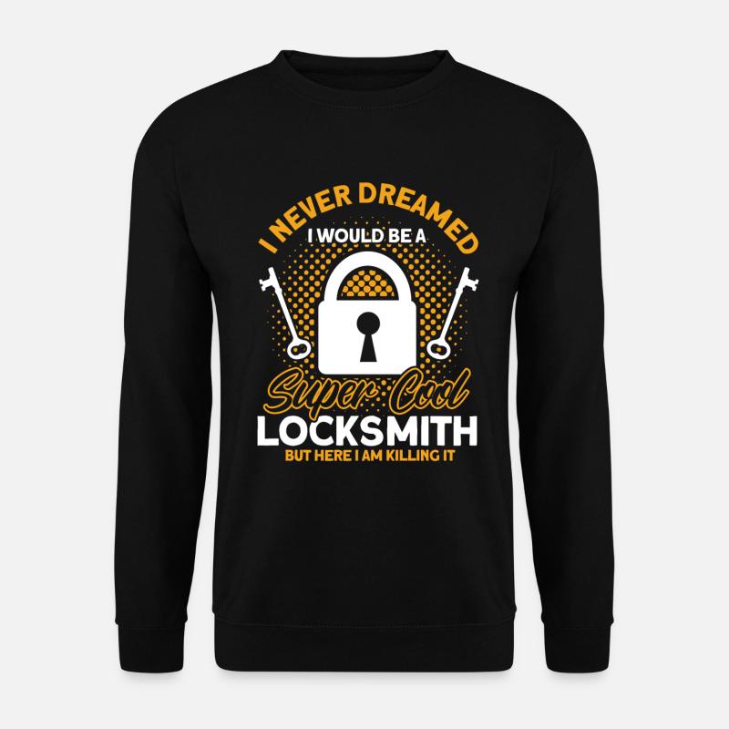 Locksmith Lock Picking Employee Locksmith - Unisex Sweatshirt - black