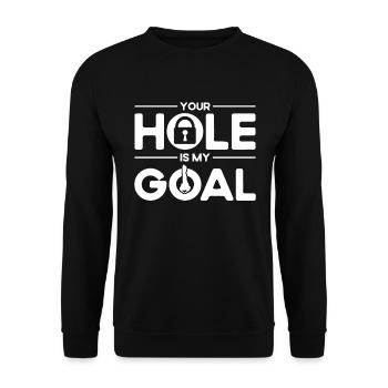 Locksmith Lock Picking Employee Locksmith - Unisex Sweatshirt - black - Front - Alina (178cm) & Michal (187cm)