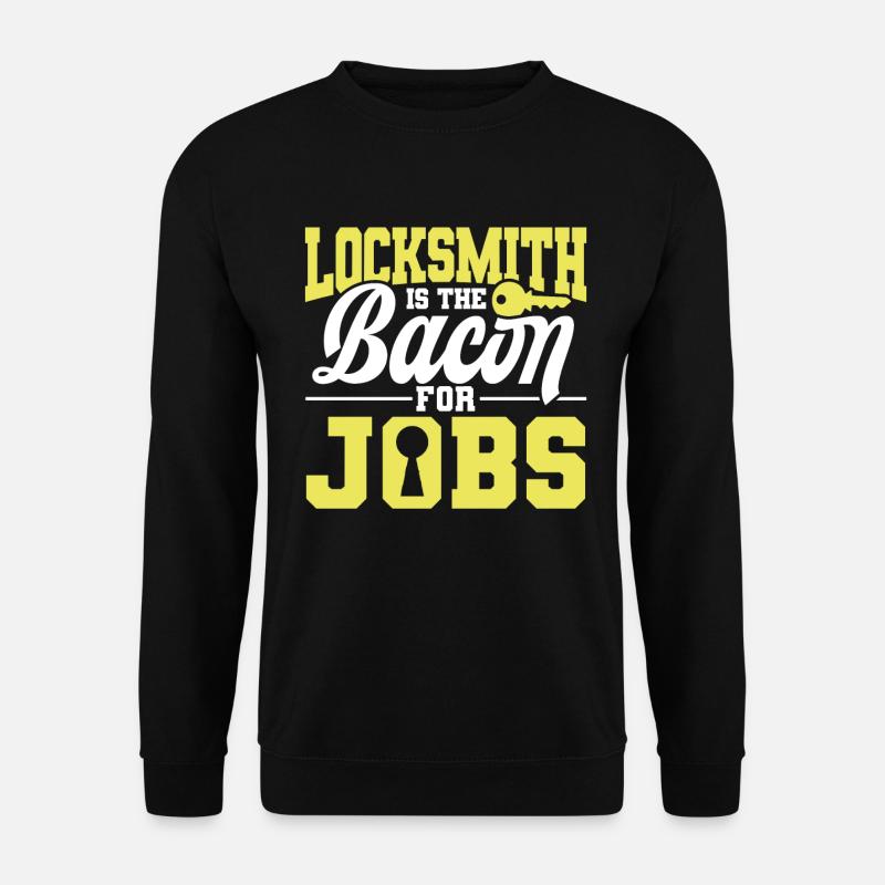 Schlosser Lock Picking Mitarbeiter Schlosserei - Unisex Pullover - Schwarz