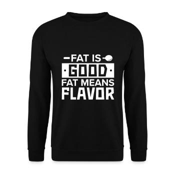 Chef Quote Gift Funny Chef - Unisex Sweatshirt - black - Front - Alina (178cm) & Michal (187cm)