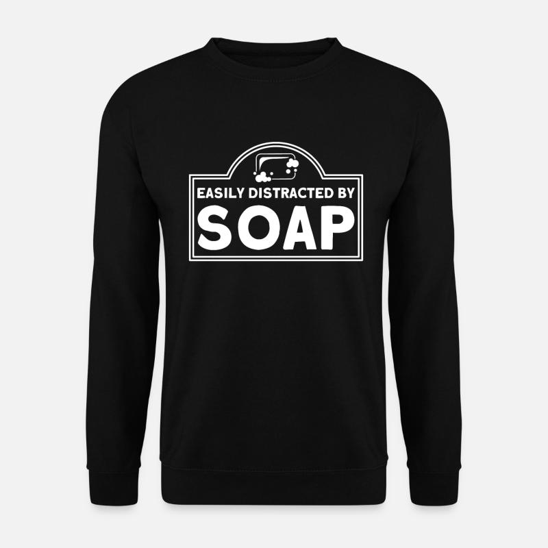 Savon Cadeau Savon Maison - Sweat-shirt Unisexe - noir