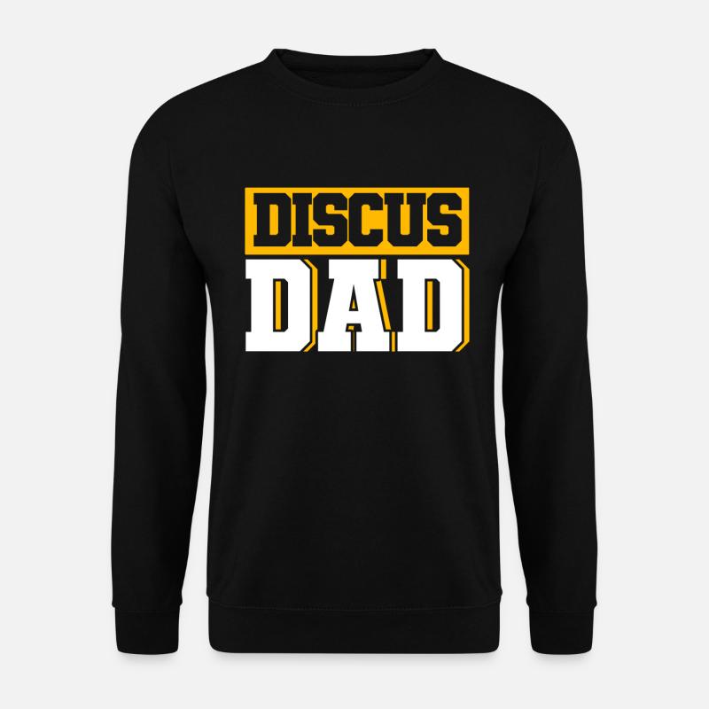 Diskuswerfen Diskuswerfer Geschenk - Unisex Pullover - Schwarz