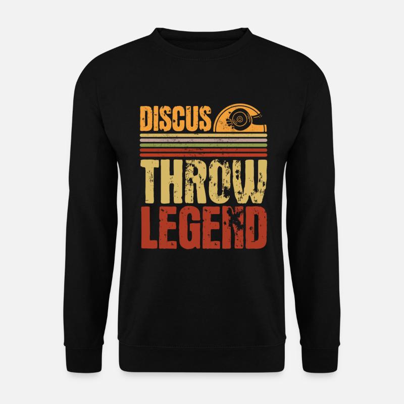 Discus Throw Discus Thrower Gift - Unisex Sweatshirt - black