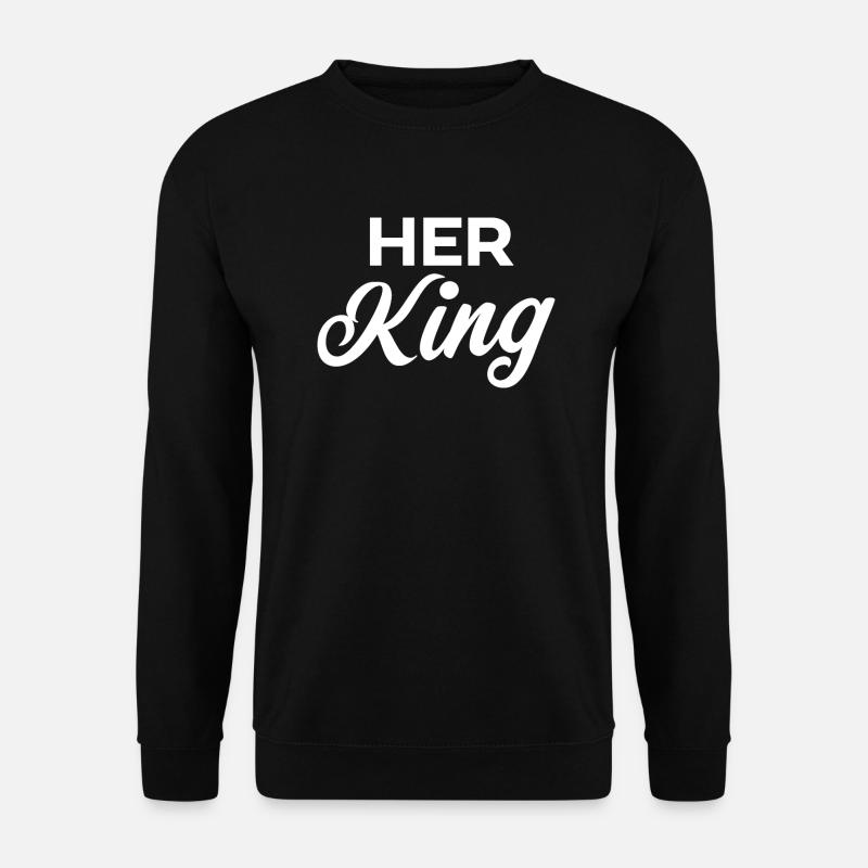 Ihr König - Unisex Pullover - Schwarz
