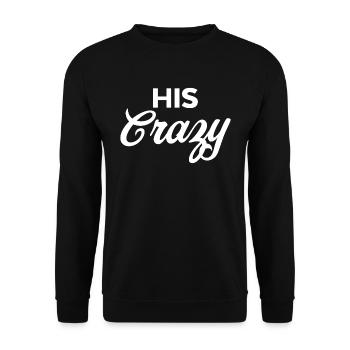 Son fou - Sweat-shirt Unisexe - noir - Devant - Alina (178cm) & Michal (187cm)