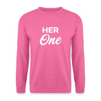 Her One - Unisex Sweatshirt - pink - Front