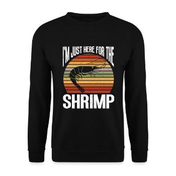 Seafood lover gift seafood - Unisex Sweatshirt - black - Front - Alina (178cm) & Michal (187cm)