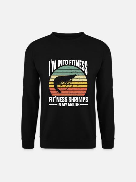 Seafood lover gift seafood - Unisex Sweatshirt - black