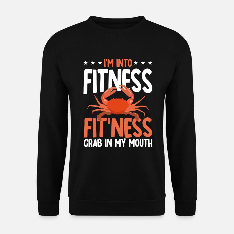 Seafood Lovers Gift Seafood - Unisex Sweatshirt - black