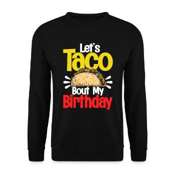 Cinco De Mayo Parti mexicain Cinco De Mayo - Sweat-shirt Unisexe - noir - Devant - Alina (178cm) & Michal (187cm)