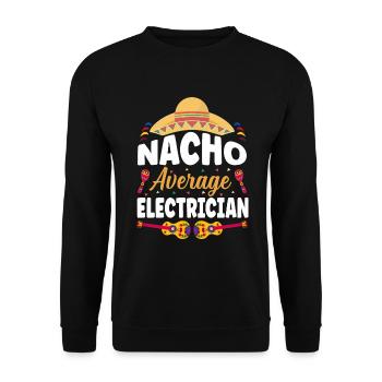 Cinco De Mayo Parti mexicain Cinco De Mayo - Sweat-shirt Unisexe - noir - Devant - Alina (178cm) & Michal (187cm)