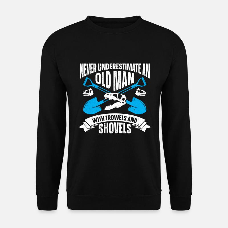 Archäologe Geschenk Archäologie - Unisex Pullover - Schwarz