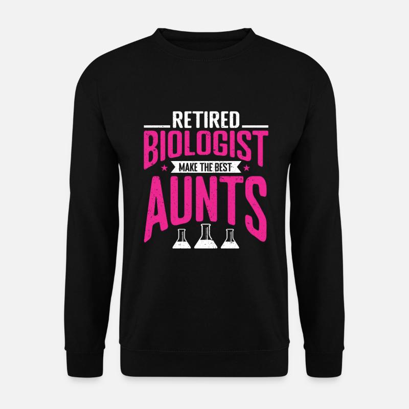 Biologie Geschenk Biologe - Unisex Pullover - Schwarz