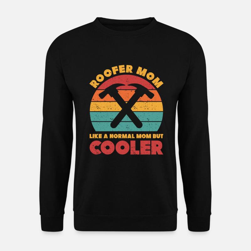 Dachdecker Geschenk Arbeit Handwerker Dachdecker - Unisex Pullover - Schwarz