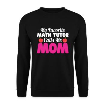 Tutor Geschenk Tutor - Unisex Pullover - Schwarz - Vorne - Alina (178cm) & Michal (187cm)