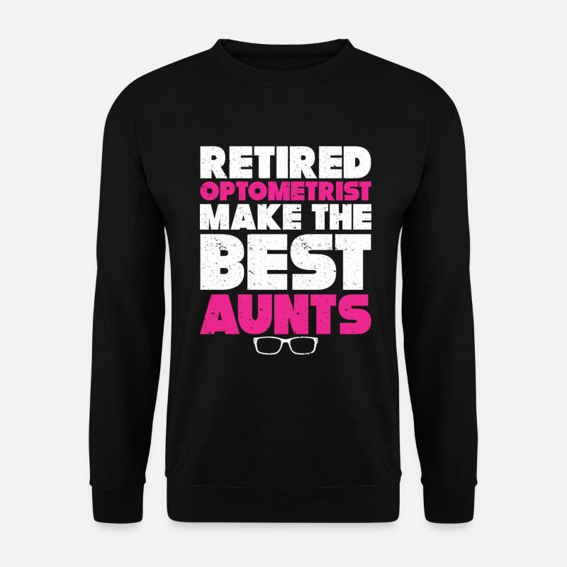 Optiker Geschenk Optometrie - Unisex Pullover - Schwarz