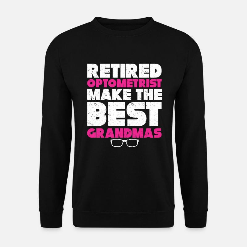 Optiker Geschenk Optometrie - Unisex Pullover - Schwarz