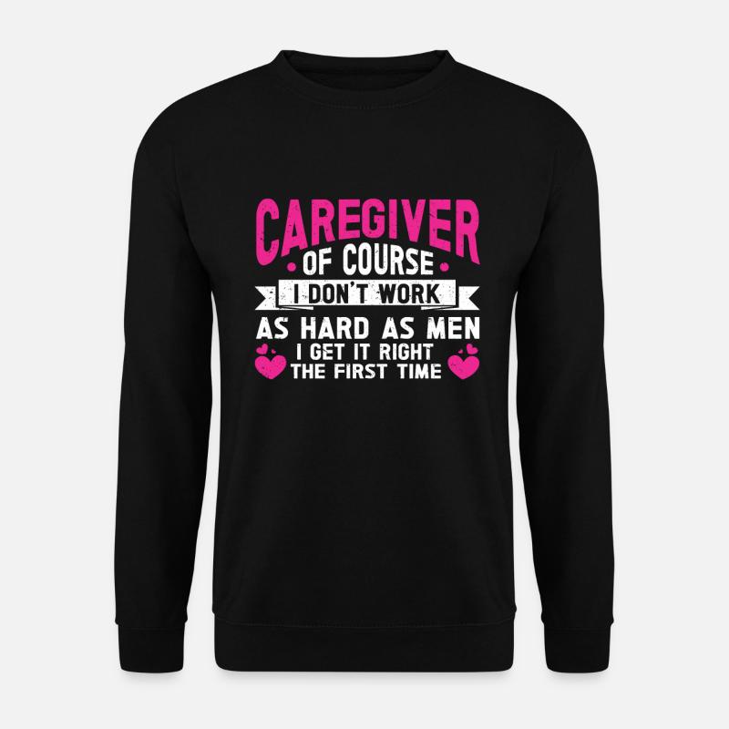 Pflegekraft Geschenk Krankenschwester - Unisex Pullover - Schwarz