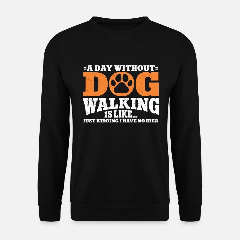 Hunde Sitter Geschenk, Professioneller Hundesitter - Unisex Pullover - Schwarz