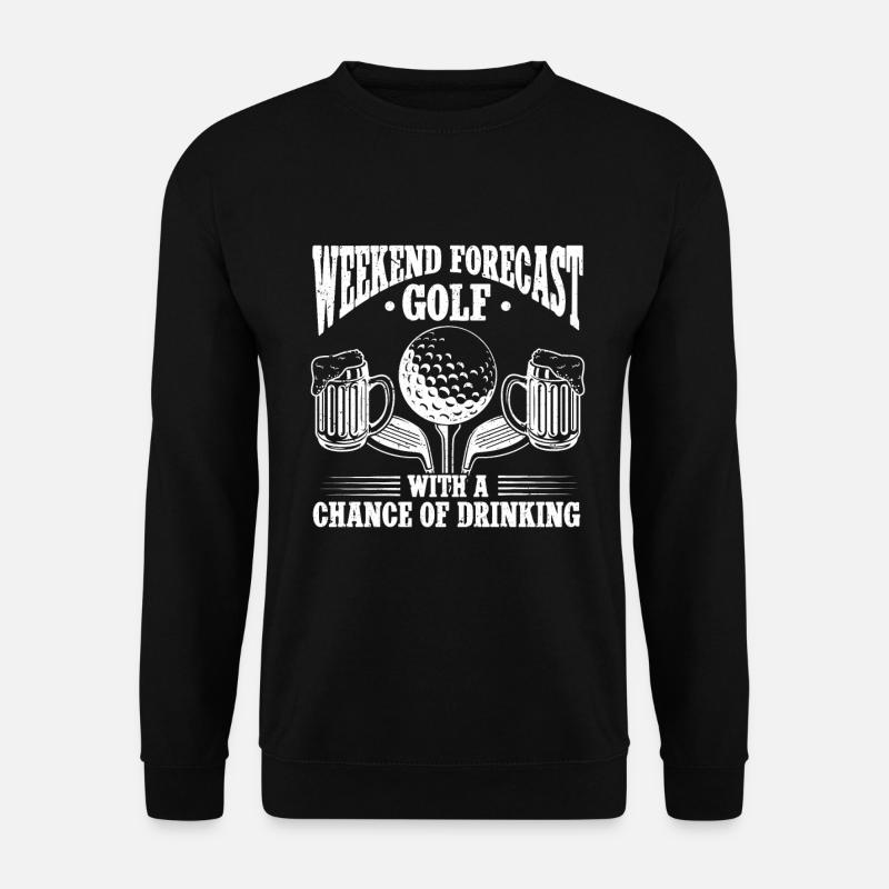 Golf Geschenk Für Golfer - Unisex Pullover - Schwarz