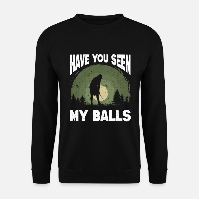 Golf Geschenk Für Golfer - Unisex Pullover - Schwarz