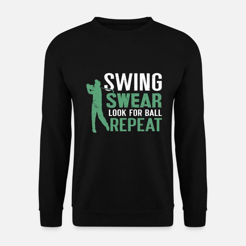 Golf Geschenk Für Golfer - Unisex Pullover - Schwarz