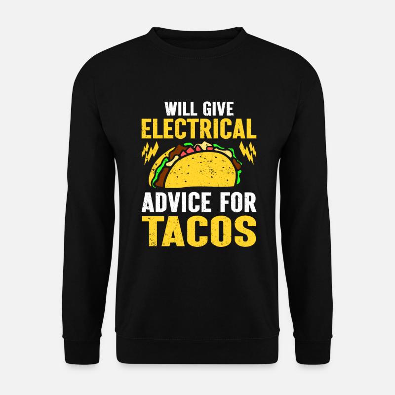 Elektriker Geschenk - Unisex Pullover - Schwarz