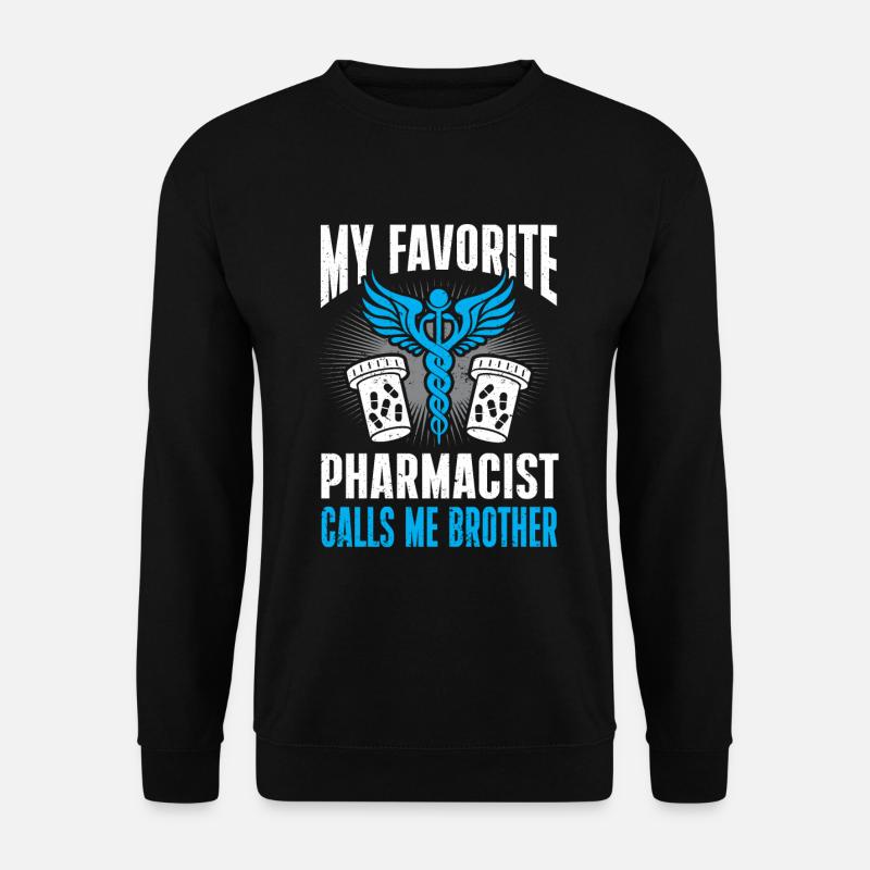 Apothecary Gift Pharmacy - Unisex Sweatshirt - black