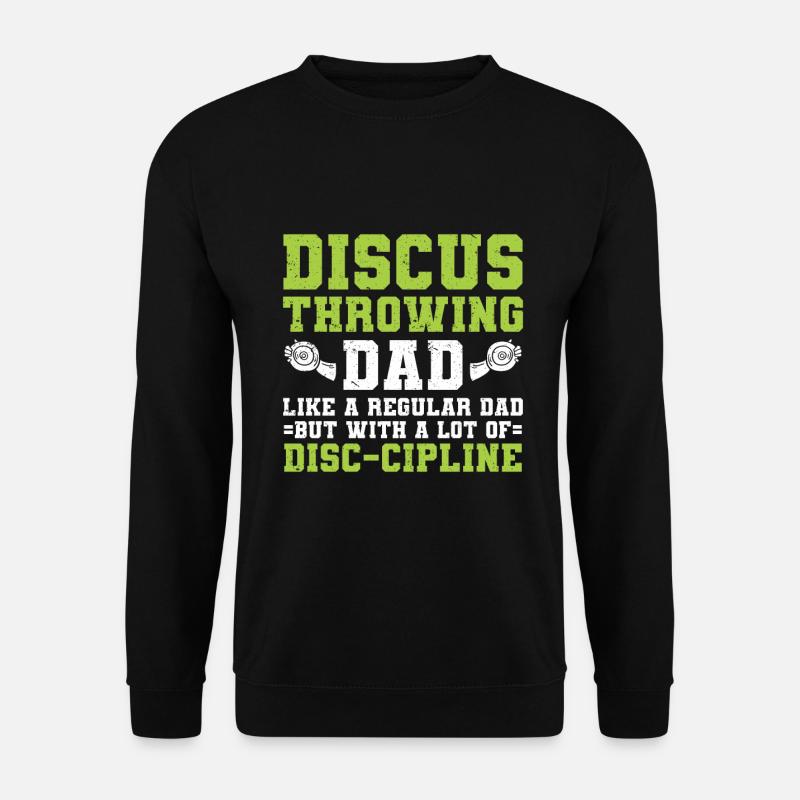 Lanceur de disque Athlétisme Lancer du disque - Sweat-shirt Unisexe - noir