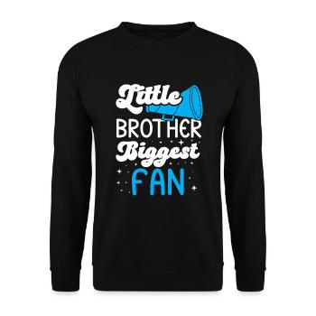 Cheerleader Cheerleading Cheer Bruder - Unisex Pullover - Schwarz - Vorne - Alina (178cm) & Michal (187cm)