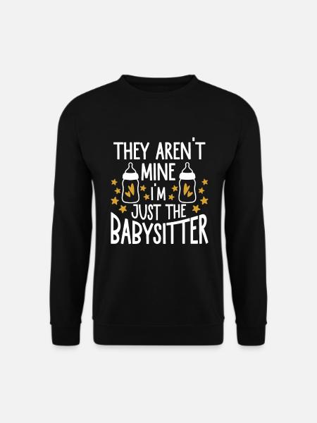 Nanny Kindertagesstätte Babysitter - Unisex Pullover - Schwarz