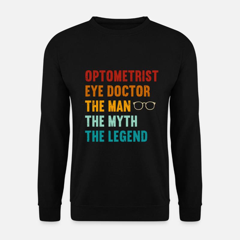 Optométriste Optométriste Optométrie - Sweat-shirt Unisexe - noir
