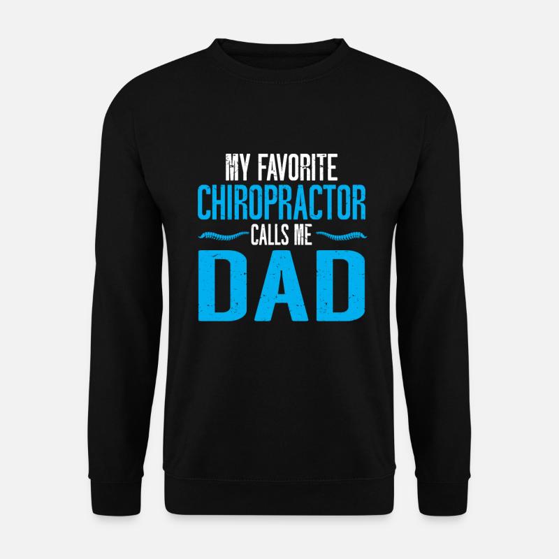 Chiropractor Chiropractic - Unisex Sweatshirt - black