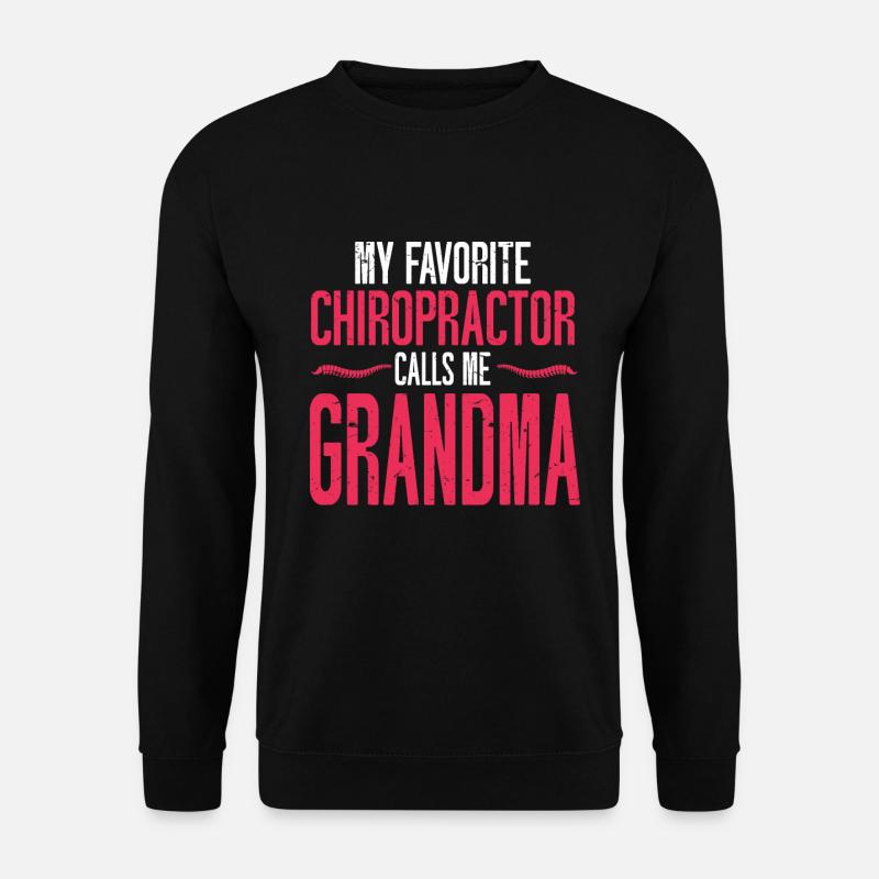 Chiropractor Chiropractic - Unisex Sweatshirt - black