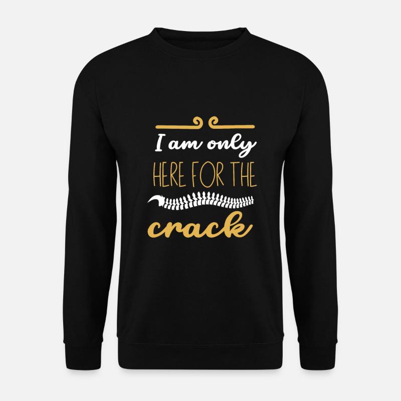 Chiropractor Chiropractic - Unisex Sweatshirt - black
