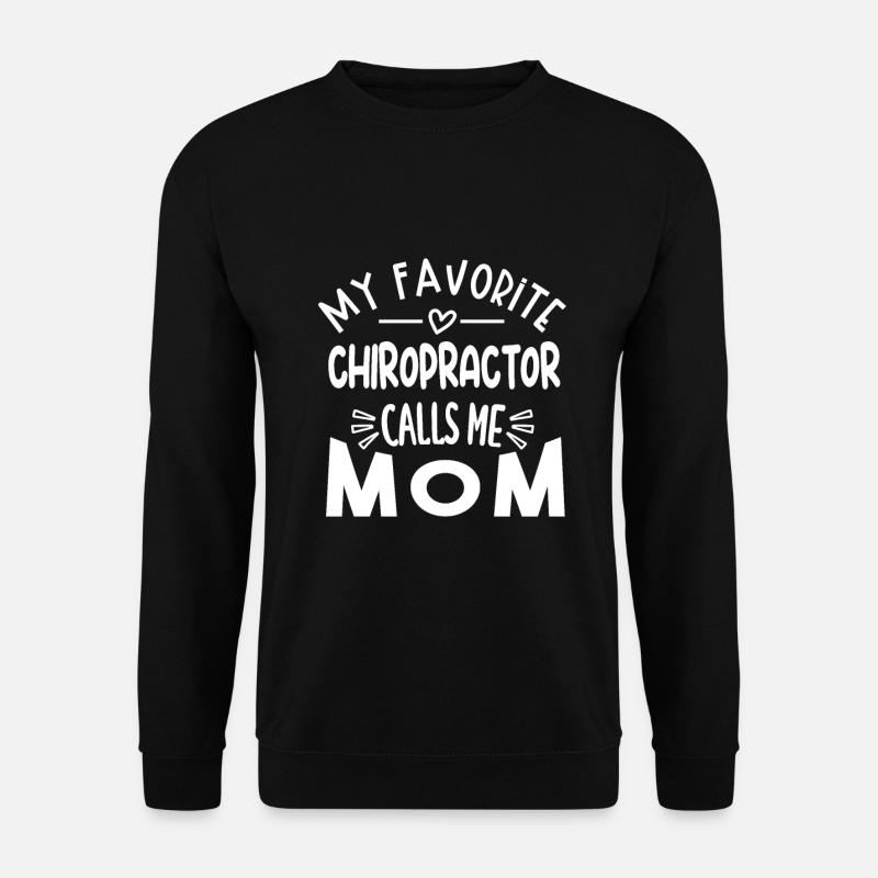 Chiropractor Chiropractic - Unisex Sweatshirt - black