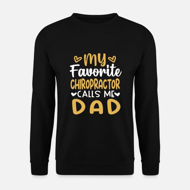 Chiropractor Chiropractic - Unisex Sweatshirt - black