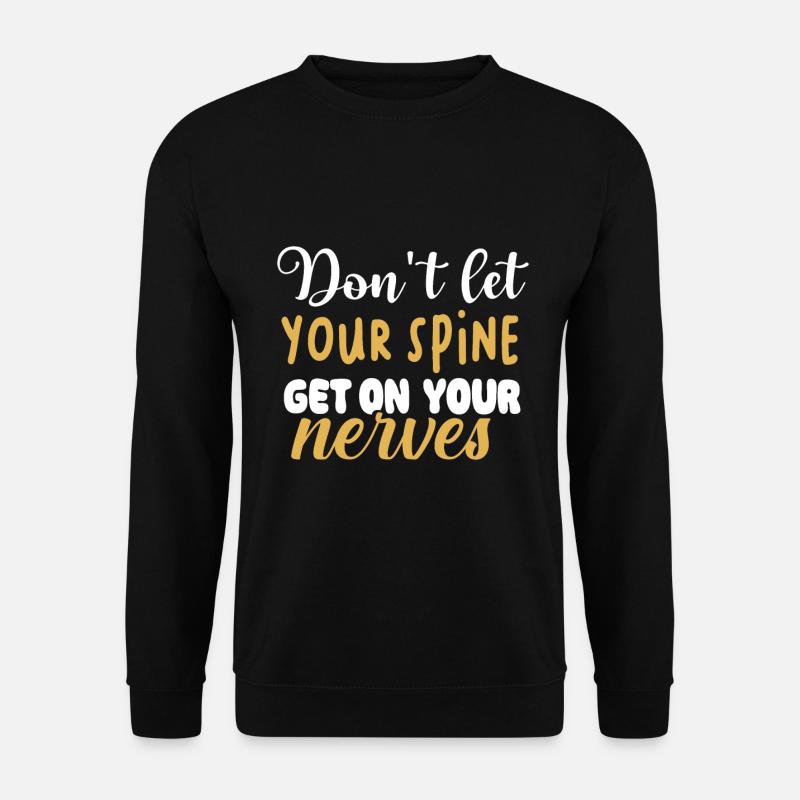 Chiropraktiker Chiropraktik - Unisex Pullover - Schwarz