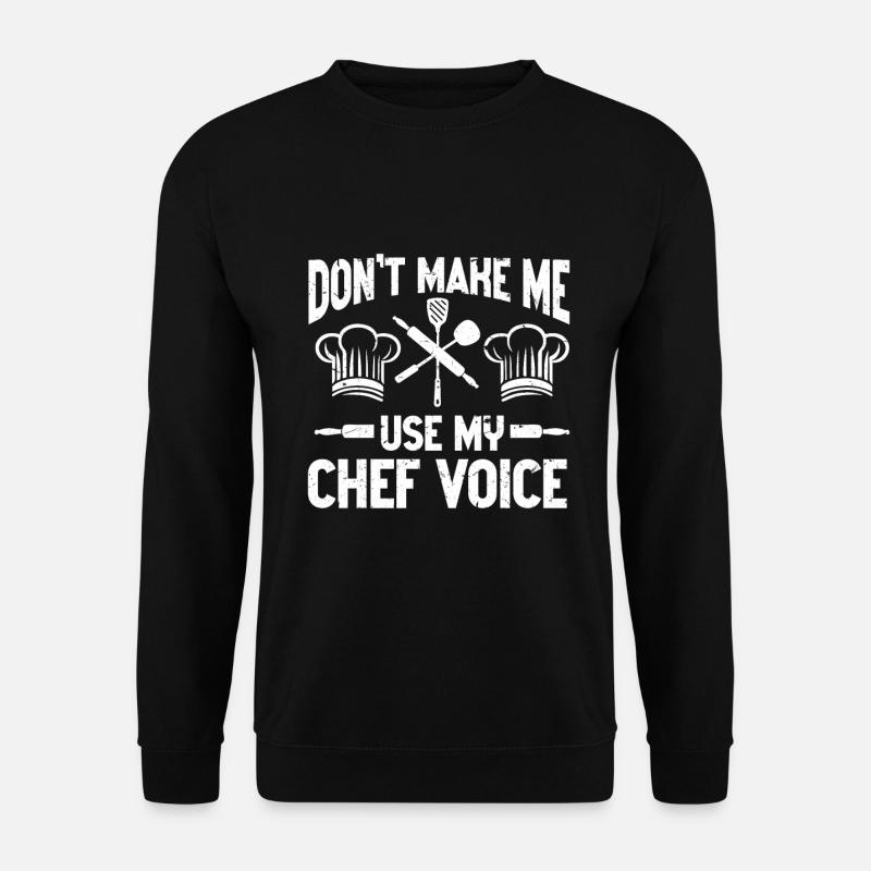 Chefkoch Küche Koch - Unisex Pullover - Schwarz
