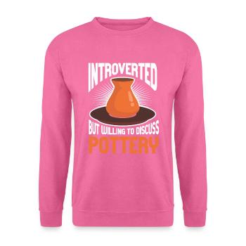 Keramikkünstler Ton Töpfern - Unisex Pullover - Pink - Vorne