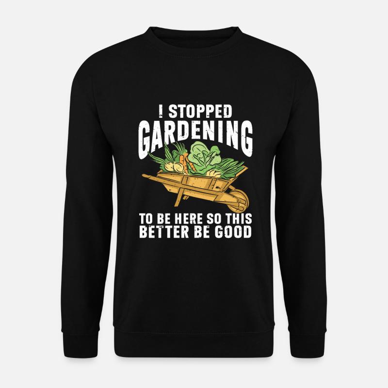 Gartenbau LandschaftsbauGarten Gärtner - Unisex Pullover - Schwarz